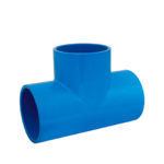 Tê PVC Azul Irrigação