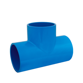Tê PVC Azul Irrigação
