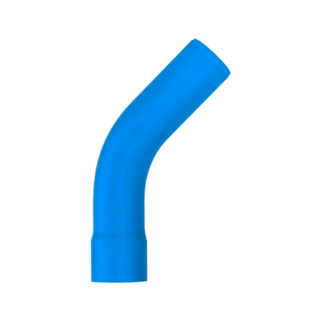 Curva 45°PVC Azul Irrigação